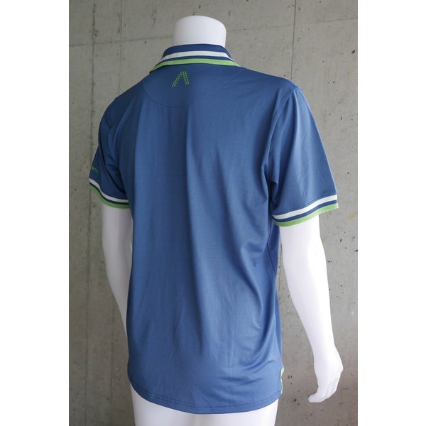 ALBERTO　メンズ半袖ポロシャツ　LEVI63018BZ-AL851　サイズＳ　ブルー